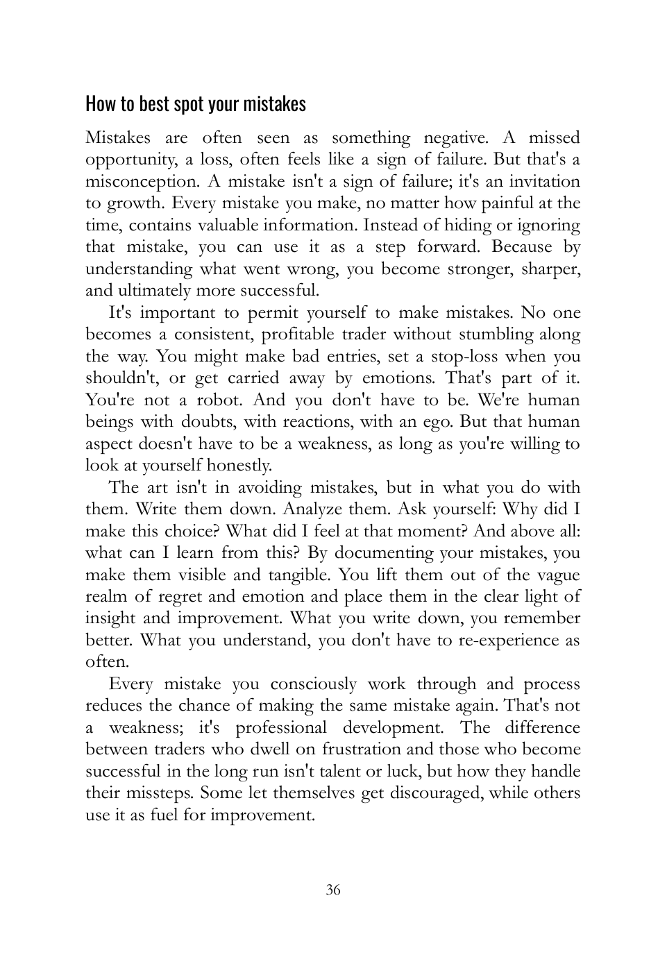 Trading Psychology Guide E-book (Engelstalig)