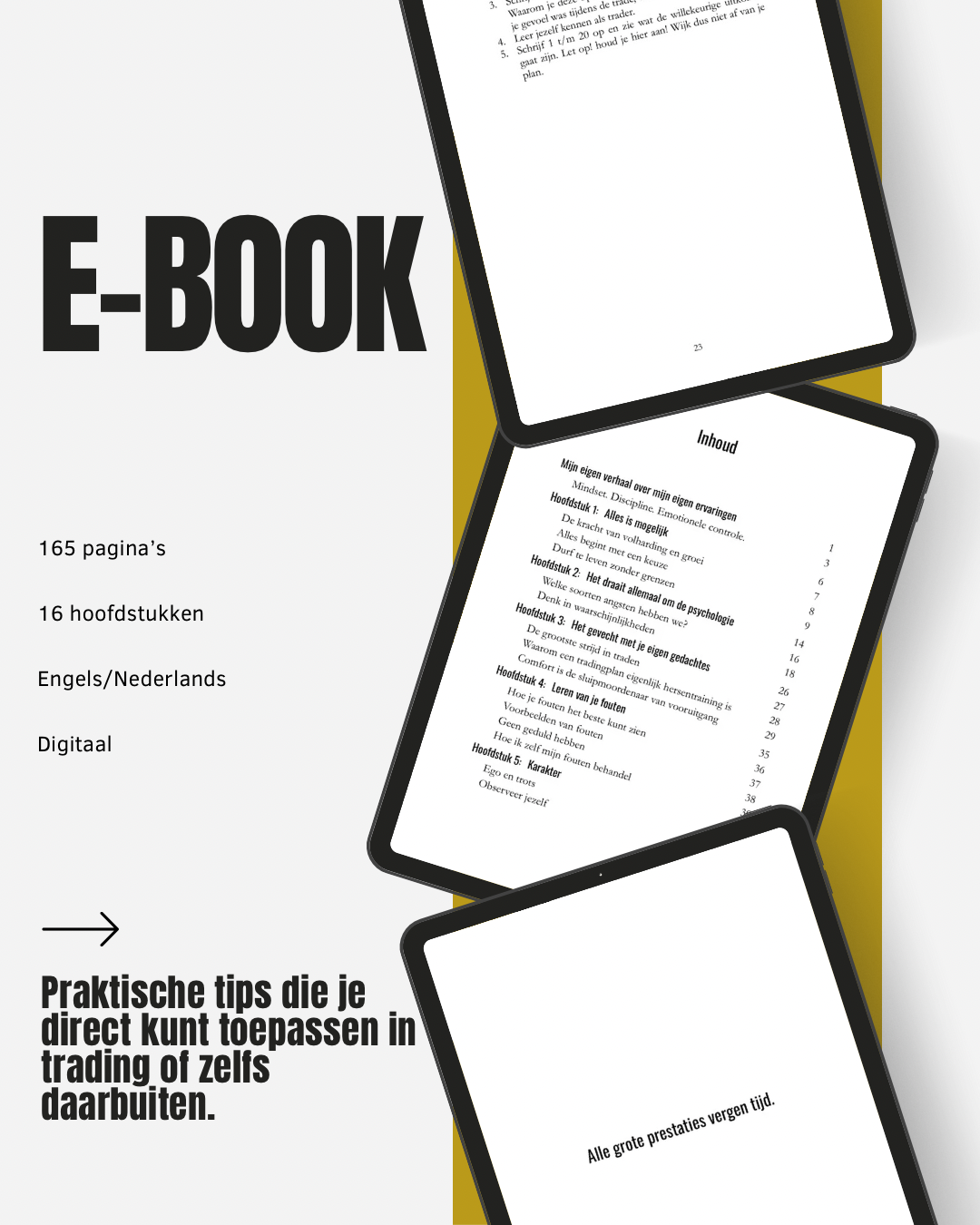 Trading Psychology Guide E-book (Nederlandstalig)