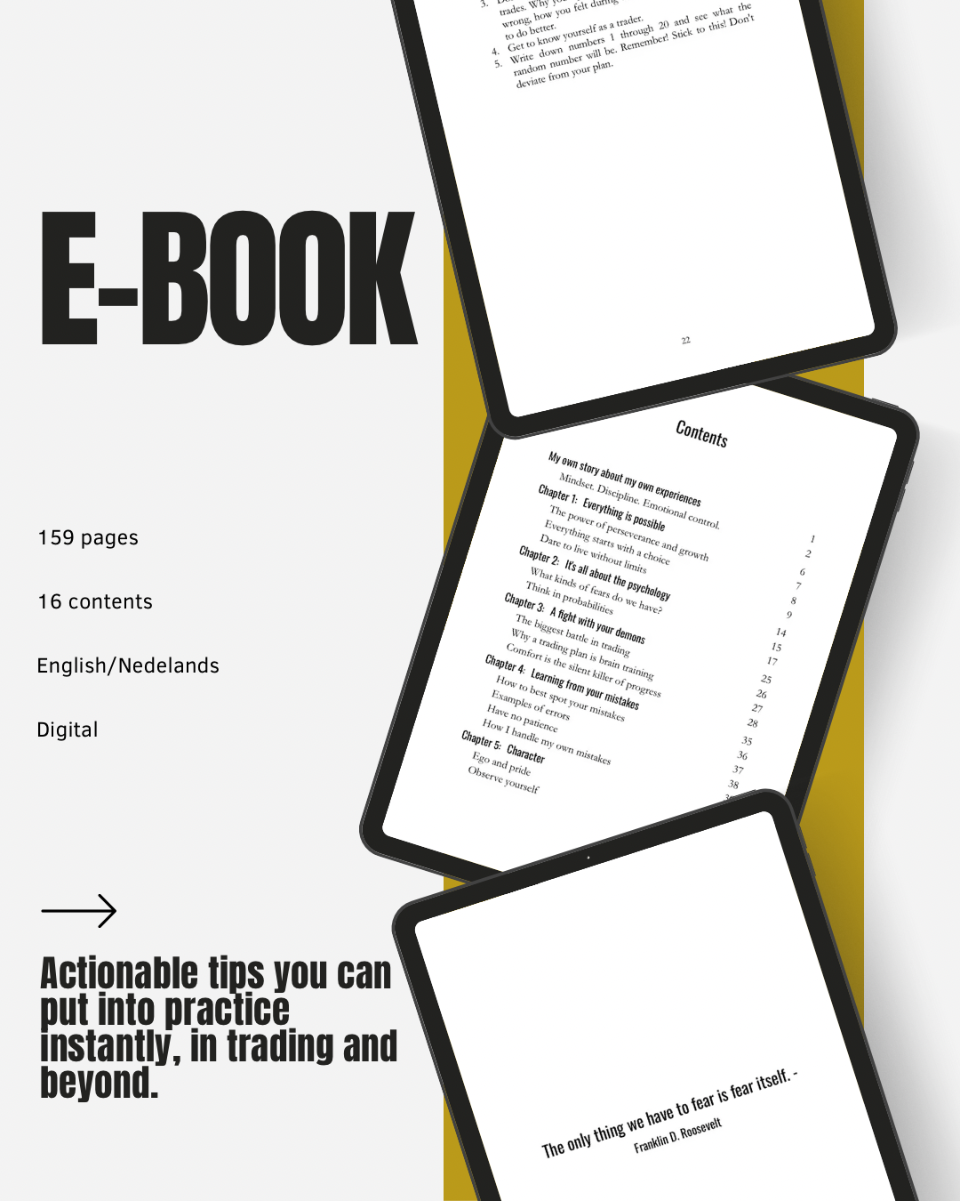 Trading Psychology Guide E-book (Engelstalig)