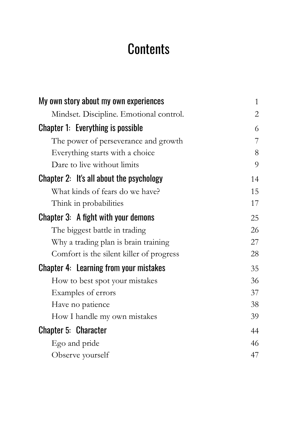 Trading Psychology Guide E-book (Engelstalig)