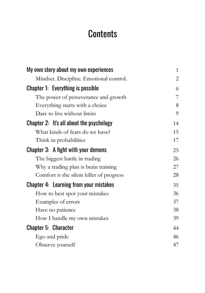 Trading Psychology Guide E-book (Engelstalig)