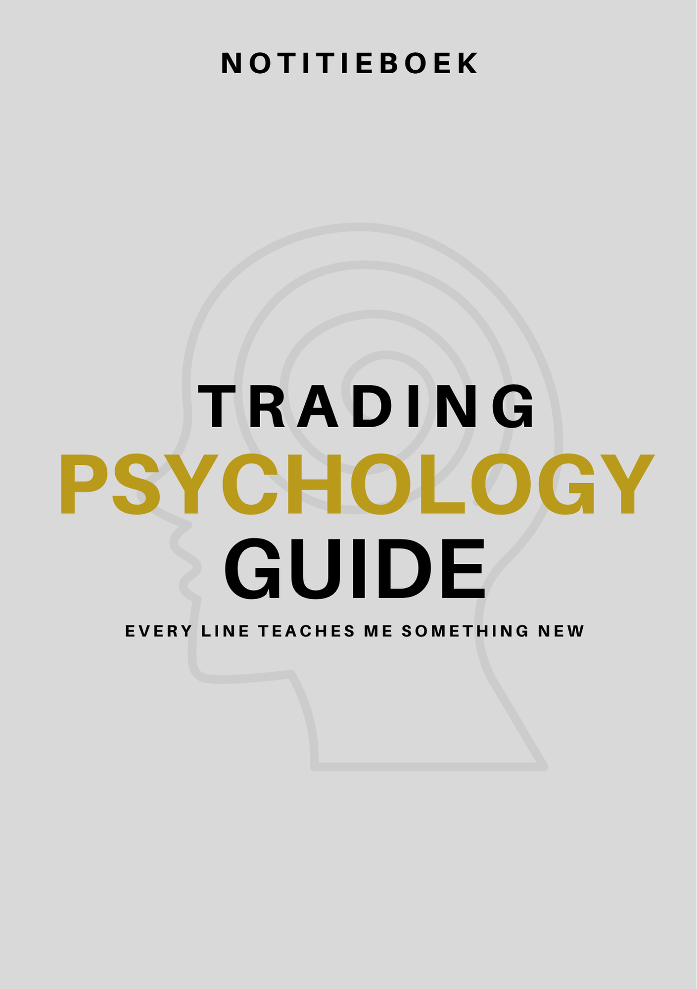 Trading Psychology Guide Notitieboek