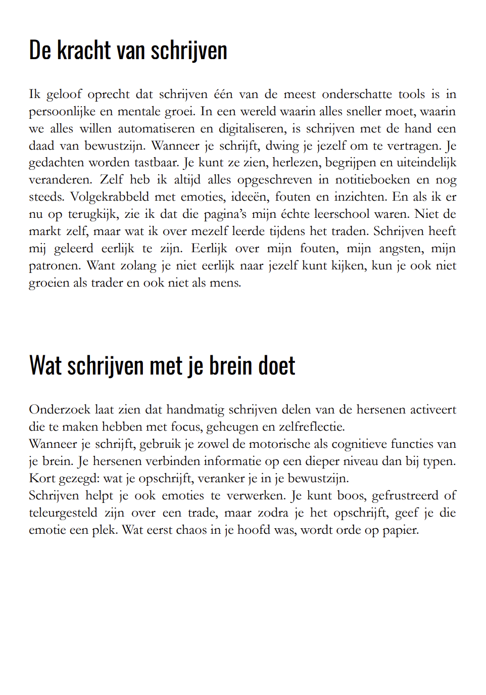 Trading Psychology Guide Notitieboek